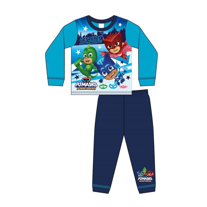 Boys' Character PJ Masks Pyjamas | Officially Licensed | Ages 18/24M - 4/5Y | 100% Cotton