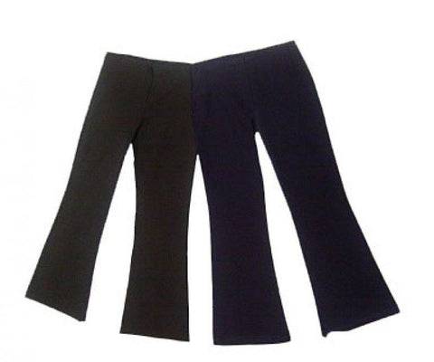 Girl's School trousers black grey & navy