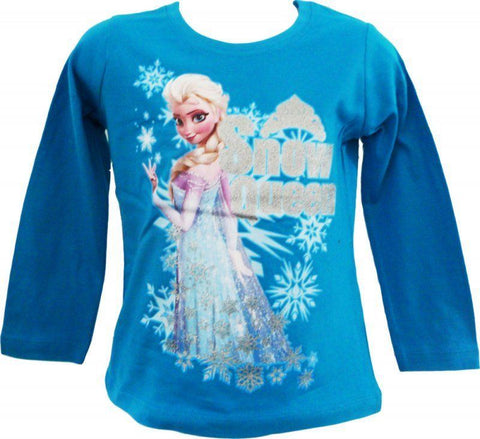 Official Disney Frozen Anna Elsa Long Sleeve top t shirt