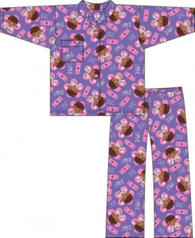 Girls Doc Mcstuffins Wincyette Night suit Pyjamas Night wear