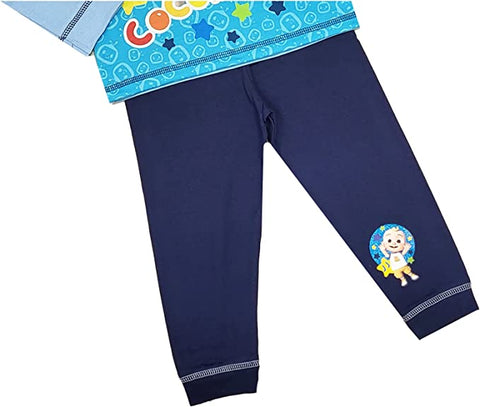 Cocomelon - Character Design Pyjamas for Boys Soft and Comfortable Fit with "There's No One Like You!" Slogan Perfect for Gifts
