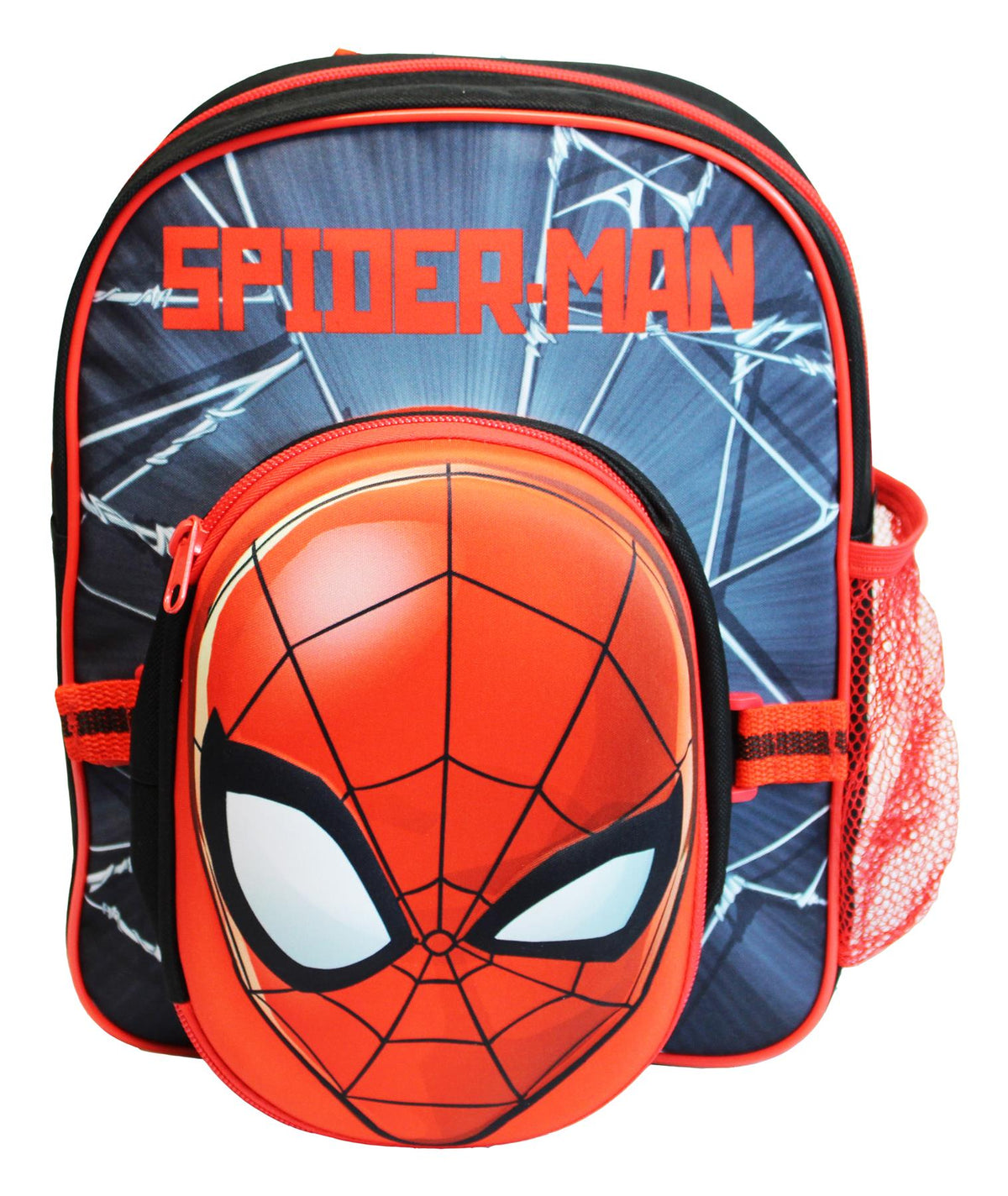 Boys Marvel Spiderman Backpack Rucksack With Pencil Case