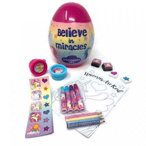 Giant Kids Easter Egg Filled With Stationary Activity Set