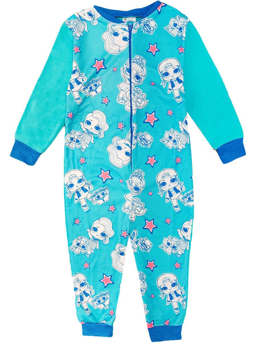 LOL Surprise Girls Kids All In One Piece Sleepsuit Nightwear Pyjamas
