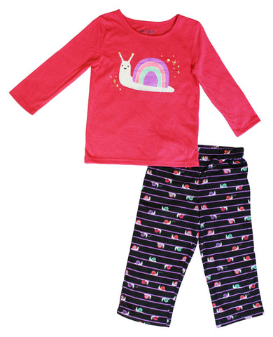 Cat & Jack Snail Girls Nightwear PJS Pyjama Set