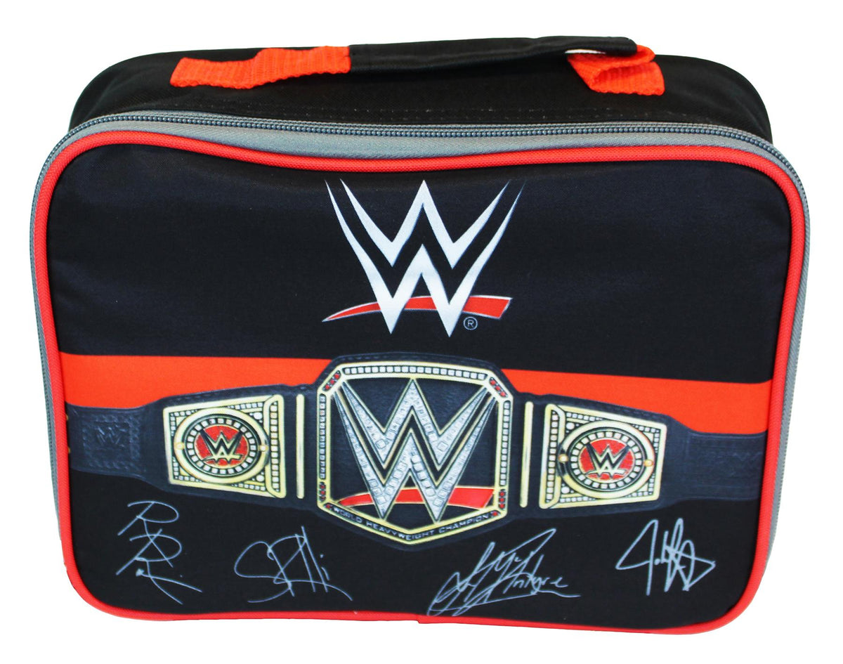 Kids WWE Lunch Bag Wrestling Champion Belt Design School Bag
