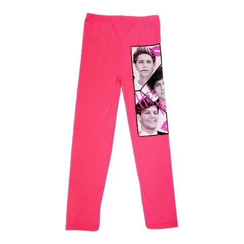 GIRLS KIDS ONE DIRECTION 1D HE'S THE ONE LEGGINGS PANTS