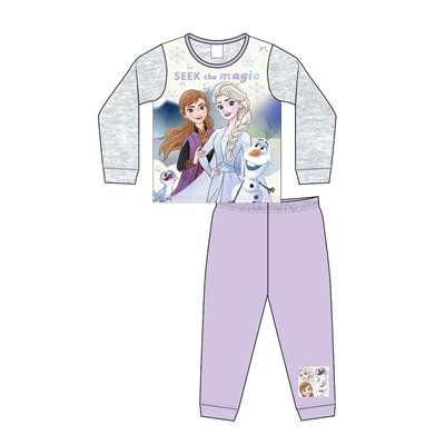 Girls Disney Frozen Magic Pyjama Set Toddler Pjs Nightwear