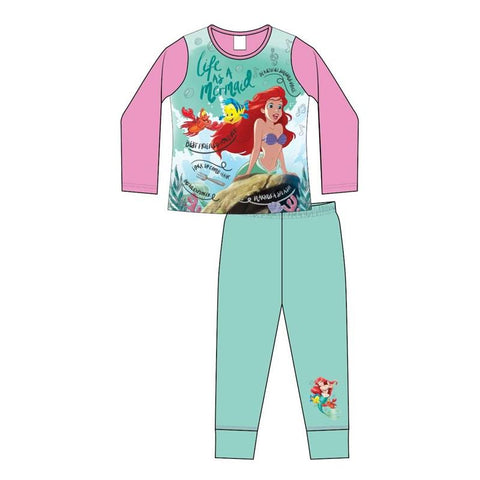 Little Mermaid BestFriend Forever Girls Nightwear Pyjamas Set