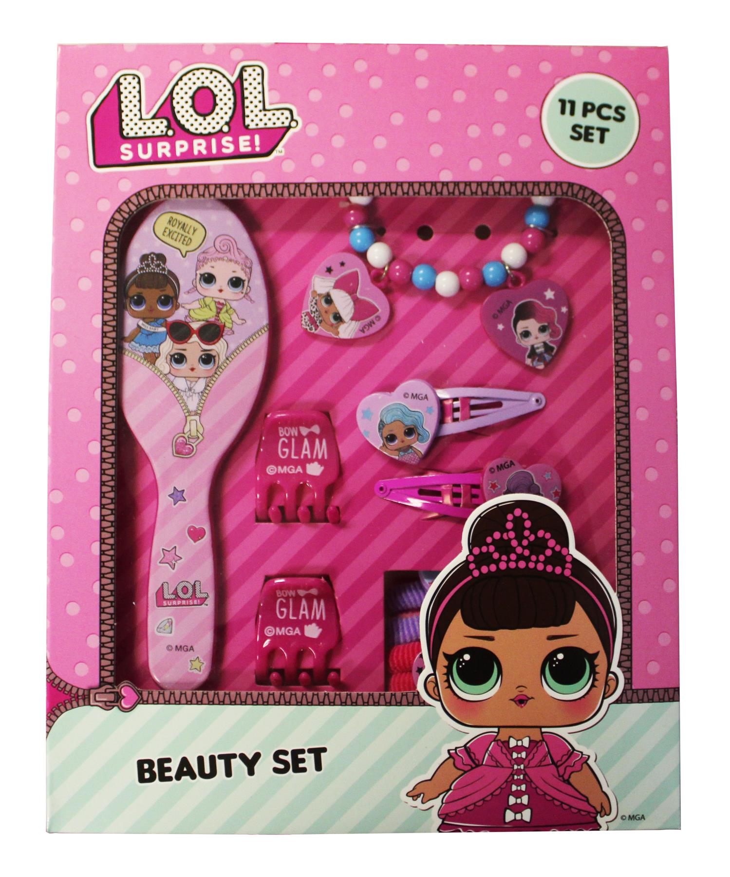 Official Girls LOL Surprises 11Pcs Hair Accessories Clips Set Girls Kids Gift