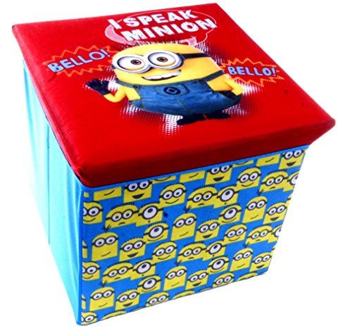 Brand new Despicable Me Minion Ottoman Storage Toy Box and Chair in One
