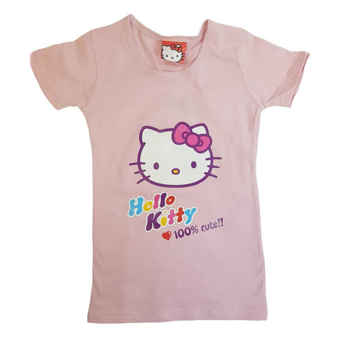 Girls Hello Kitty Short Sleeve T-shirt