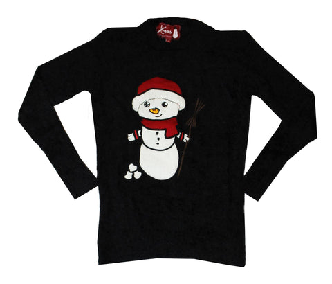 Christmas Collection 'Merry Christmas' Round Neck Long Sleeve Xmas Jumper