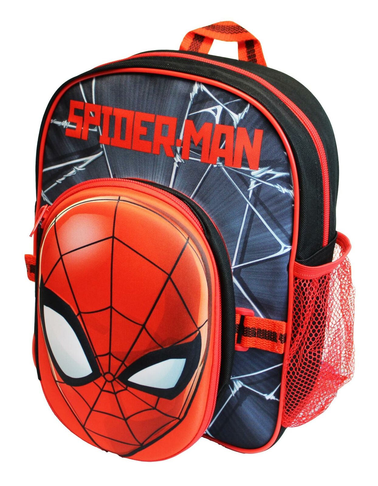 Boys Marvel Spiderman Backpack Rucksack With Pencil Case